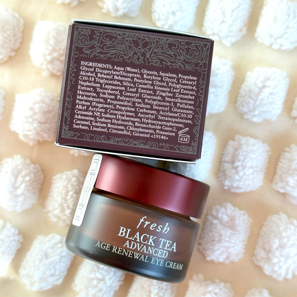 BNIB 15ml Black Tea Anti-Aging Eye Cream with retinol-alternative BT Matrix